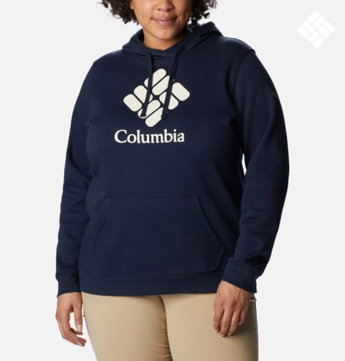 Columbia Trek Graphic Hettegensere Dame Marineblå | Plus Size 87632W